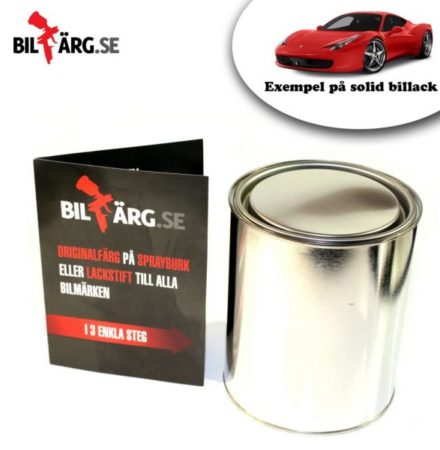 Överbliven Billack Solid och Metallic 1L endast 199 kronor/L ordpris 1195:-