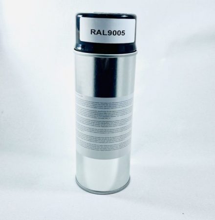 Svart på sprayburk 1 komponent matt- halvblank- blank