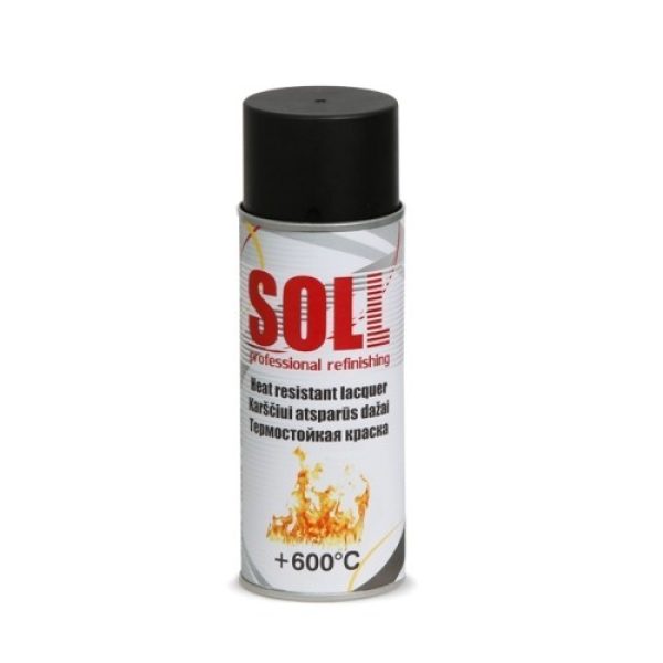 Värmefärg på sprayburk silver600 grader