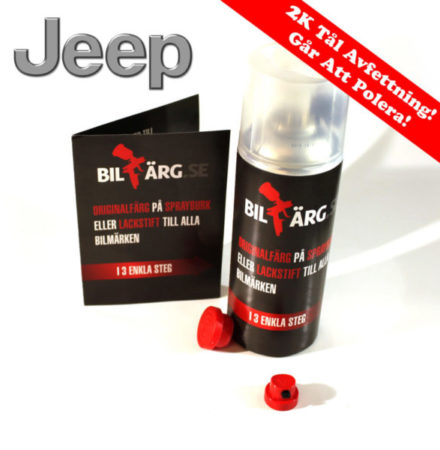 Jeep Bättringsfärg / Sprayfärg