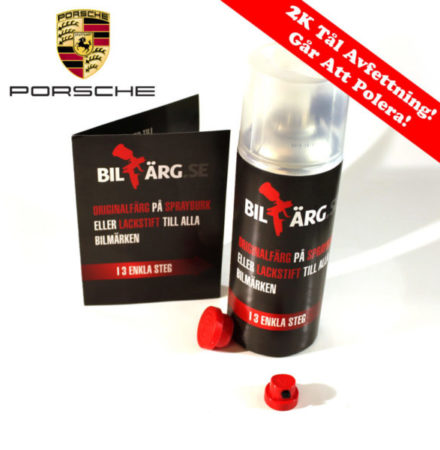 Porsche Bättringsfärg / Sprayfärg