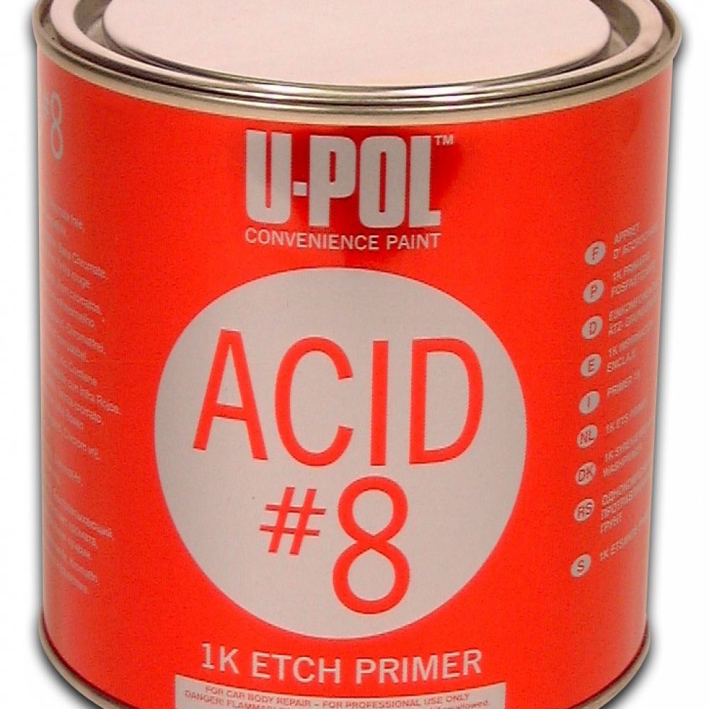 thumbnail image 2 of U-POL Acid #8 Etch Primer - Gray Aerosol Primer For Bare Metal, Galvanized Steel & Aluminum 2 of 3