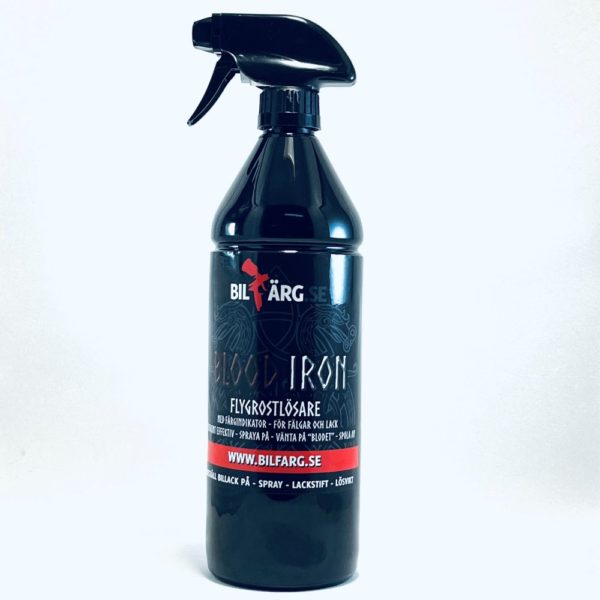 Mycket Effektiv Flygrostlösare BLOOD IRON 1 Liter