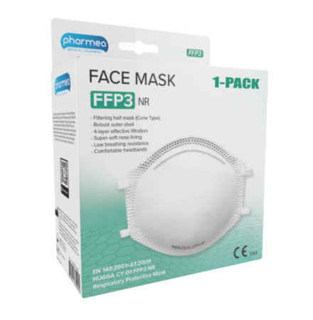 Skyddsmask FFP3 Coronavirus covid-19 OBS! 1 st mask