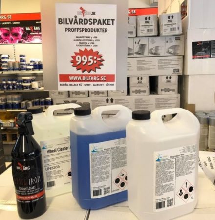 Bilvårdspaketet Proffsprodukter 16L Kampanj