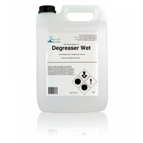 Kallavfettning Degreaser Wet 5L