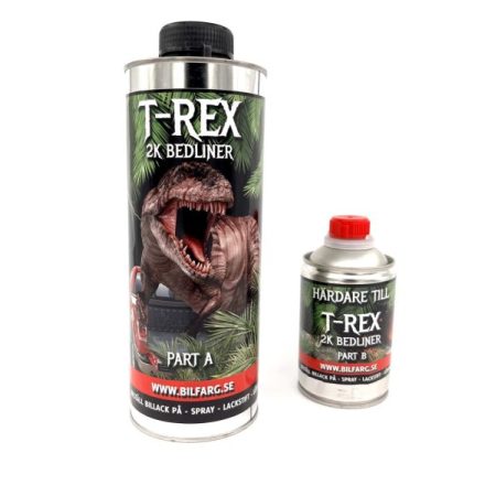 T-Rex Truck bedliner 2k 1kg kit svart