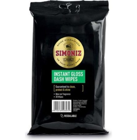 Simoniz instant gloss dash wipes