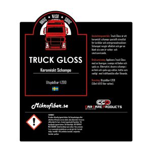Truck Gloss - Keramiskt Schampo 3L