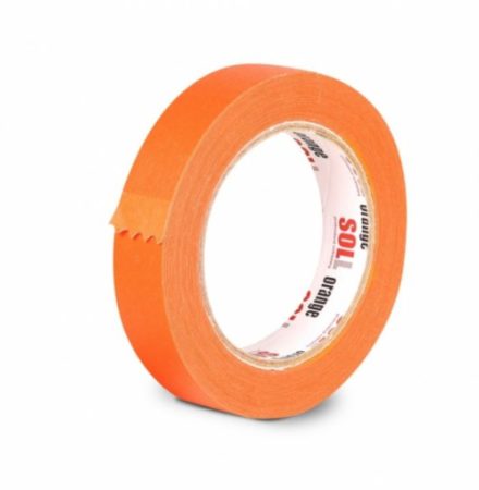 Maskeringstejp Orange Premium Tål +80C fäster bra på både plast och lackerade ytor