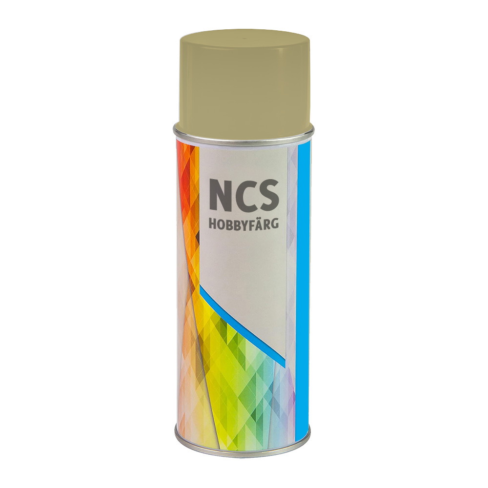 Produktbild: Sprayburk inredningsfärg – NCS S4020-Y